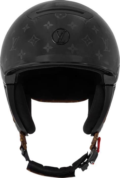 faux louis vuitton leather scooter helmet